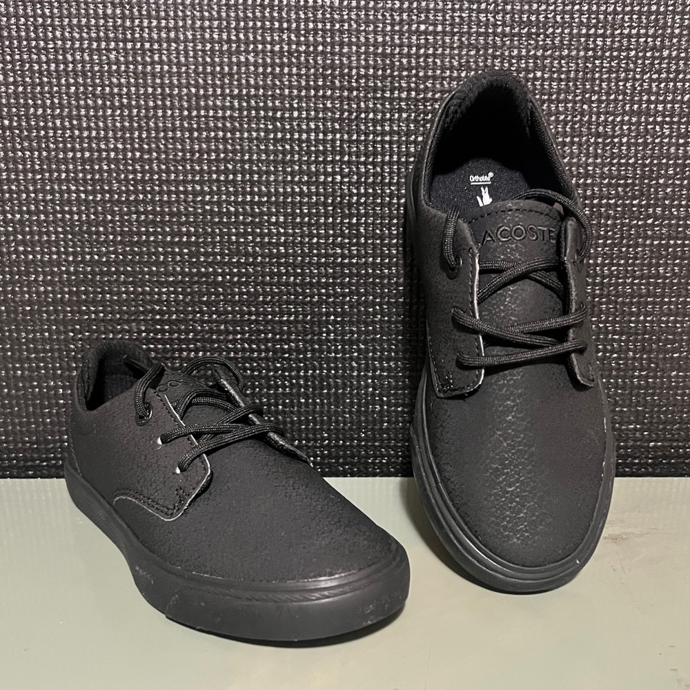 Lacoste All-Black Casual Sneakers